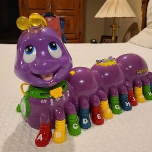 Colorful Alphabet Caterpillar Toy